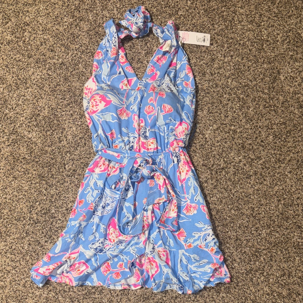 NWT! Lilly Pulitzer Camri Halter Romper!